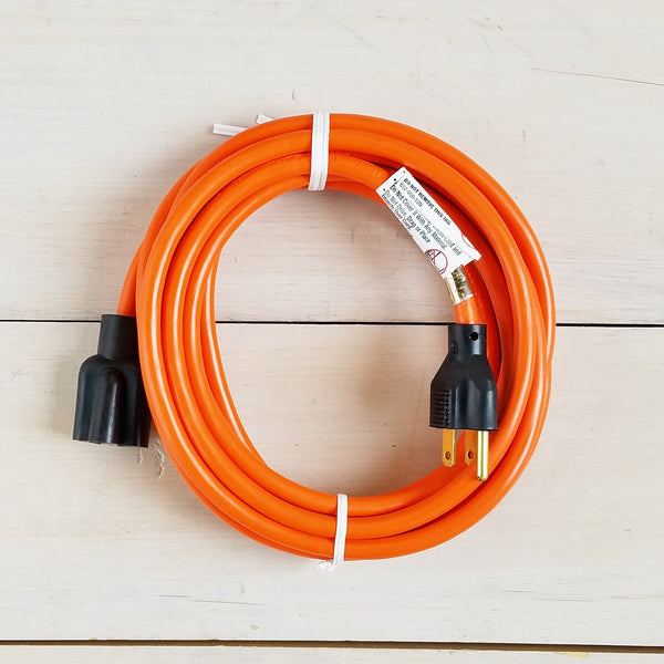 15' 16/3 Orange Indoor / Outdoor Extension Cord