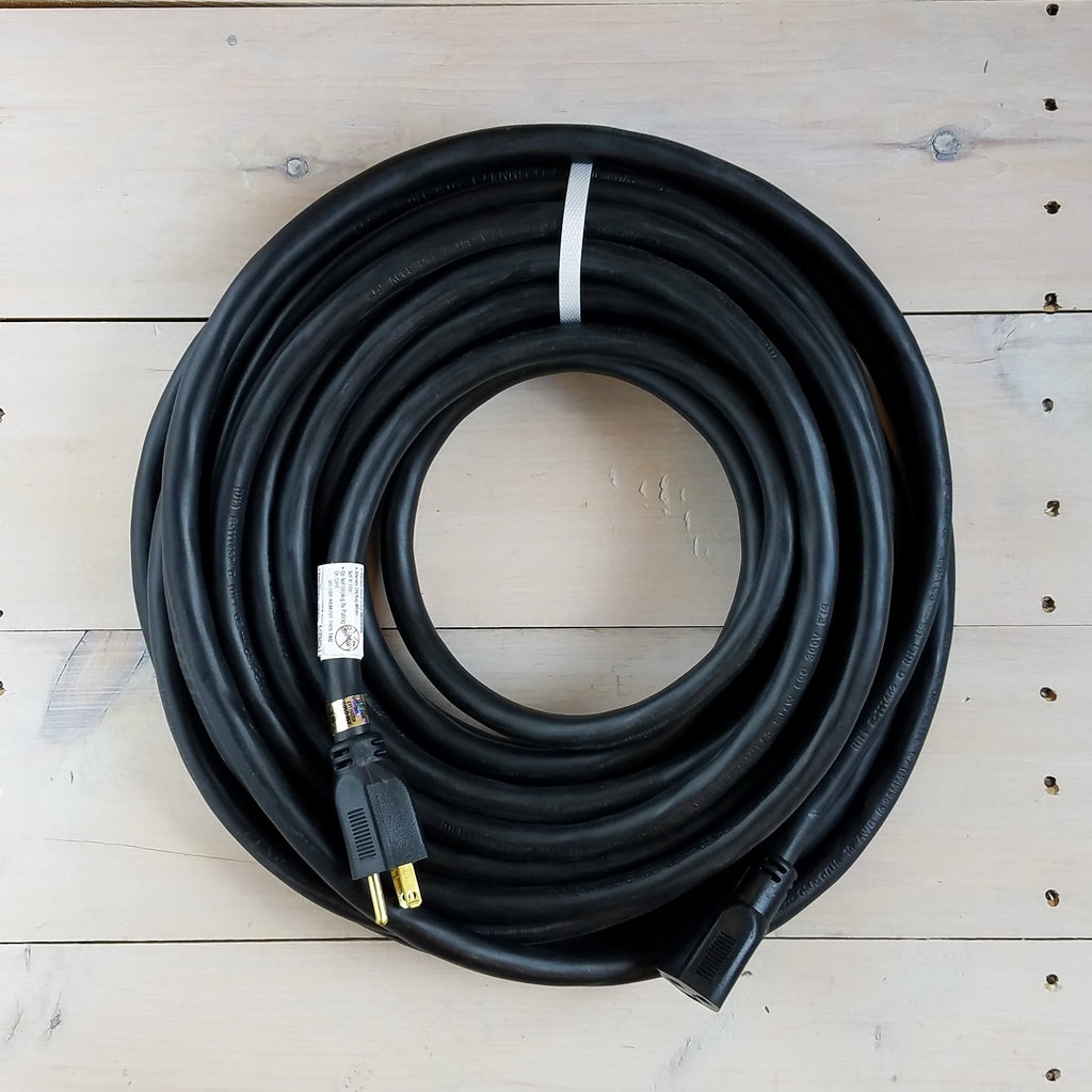 50' 10/3 Black Extension Cord